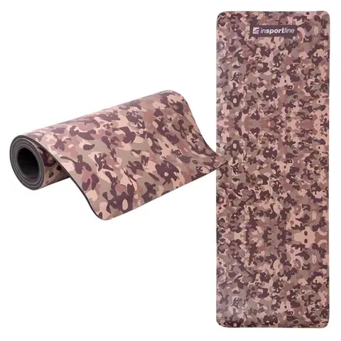 Karimatka inSPORTline Camu 173x61x0,4 cm Farba hnedý maskáč