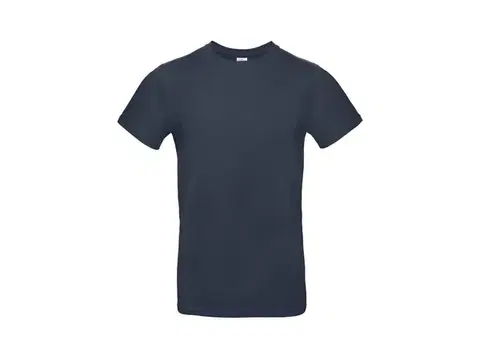 B&C Tričko B&C - modré (navy)  XS