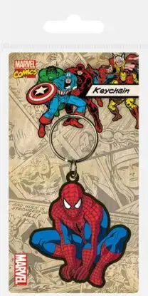 Gumová kľúčenka Spiderman