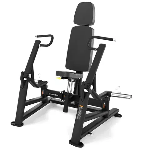 Tlaky na prsia v sede inSPORTline Velocer plate loaded