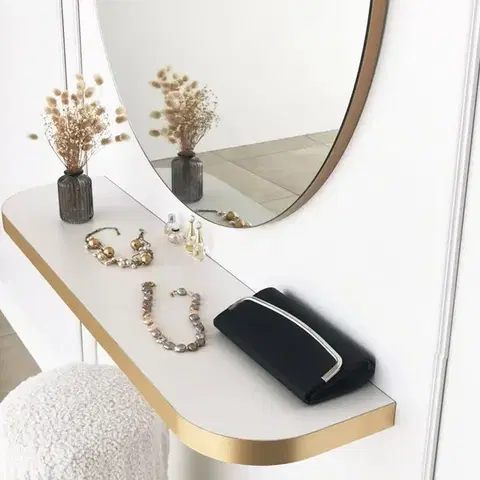 Zrkadlo Gold 90