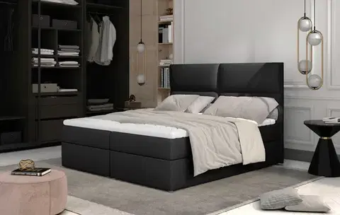 ArtElta Manželská posteľ AMBER Boxspring | 180 x 200 cm Farebné prevedenie AMBER: Berlin 03