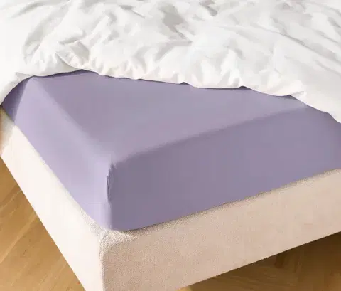 Napínacia posteľná plachta z mikrovlákna, nadmerná veľkosť, orgovánová
