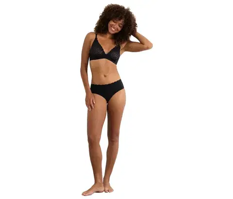 Podprsenka sloggi ZERO FEEL BLISS PUSH-UP, čierna