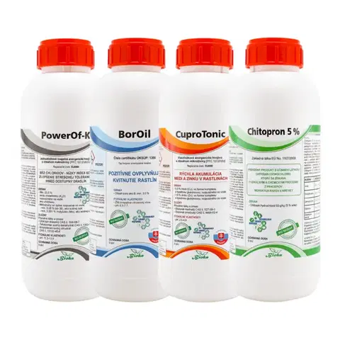 Bioka Balíček A (PWK + BO + CU + CH) Objem: 4x 0,5 l