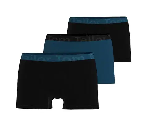 Boxerky Tom Tailor »Buffer«, 3 ks, tmavomodré