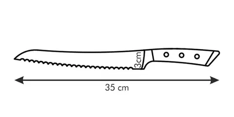 Tescoma nôž na chlieb AZZA 22 cm