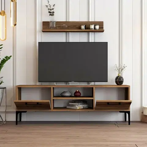 Televízny stolík Riga Walnut