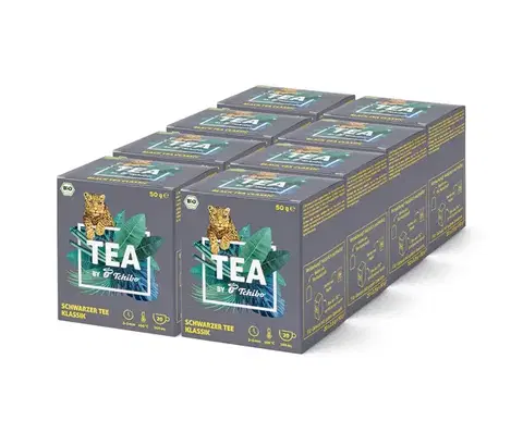 TEA by Tchibo Bio čierny čaj Klassik - 8 x 20