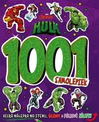 Marvel Avengers: Hulk - 1001 samolepiek