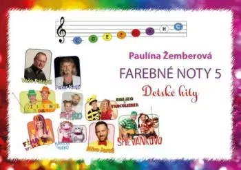 Farebné noty 5 - Detské hity - Paulína Žemberová