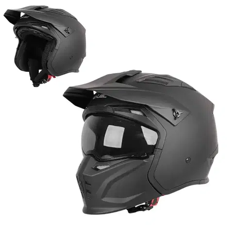 W-TEC Badalone matne čierna - M (57-58)
