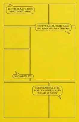 Comic Sans - Simon Garfield