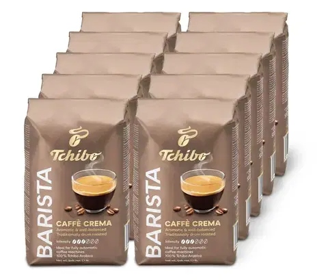 BARISTA Caffè Crema - 10 x 500 g zrnková káva