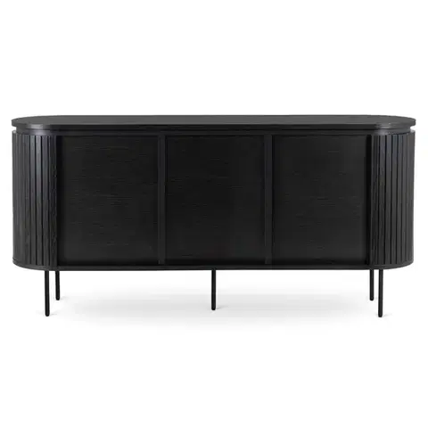 Komoda Beck 160 cm čierna