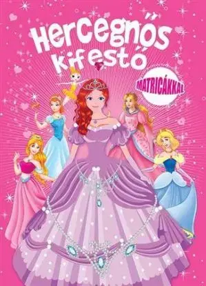 Hercegnős kifestő