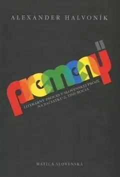 Premeny II - Alexander Halvoník