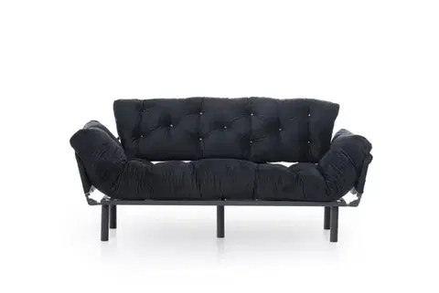 Trojmiestna rozkladacia pohovka Nitta Triple - Black