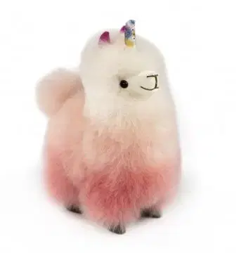 Plyšová hračka Dramalama UNICORNPACA - Jednorožec Alpaka - INKARI Alpaky