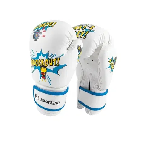 Detské boxerské rukavice inSPORTline Jabbino Farba biela, Veľkosť 4 oz