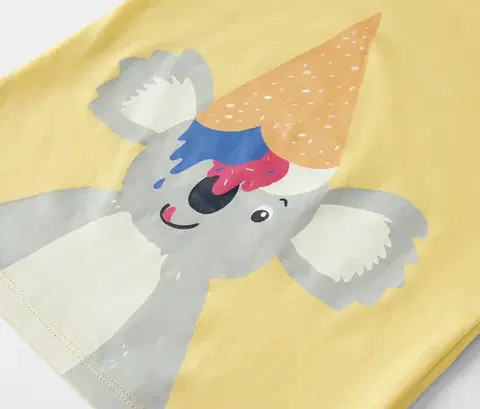 Krátke detské pyžamo, koala