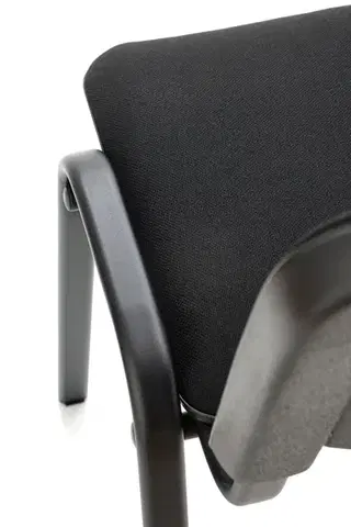 Konferenčná stolička ISO 82 cm čierna