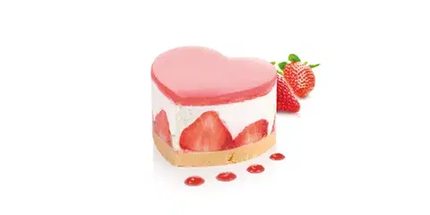 Tescoma formičky na tvarovanie pokrmov PRESTO Food Style, srdce, 2 ks