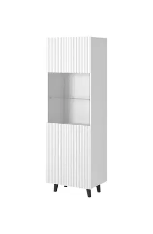 Vitrína Pafos 60 cm biela