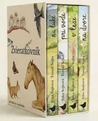 Zvieratkovník (4x kniha) - Inka Sojková, Tomáš Sojka