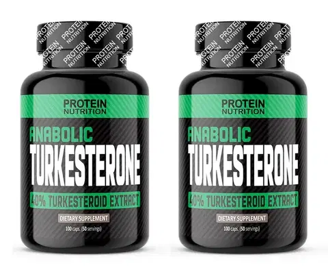 Anabolic Turkesterone - Protein Nutrition 100 kaps. + 100 kaps.