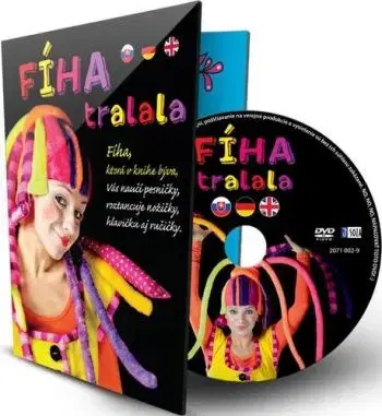 Fíha tralala - A kamaráti (rozšírená verzia o anglický a nemecký jazyk) DVD