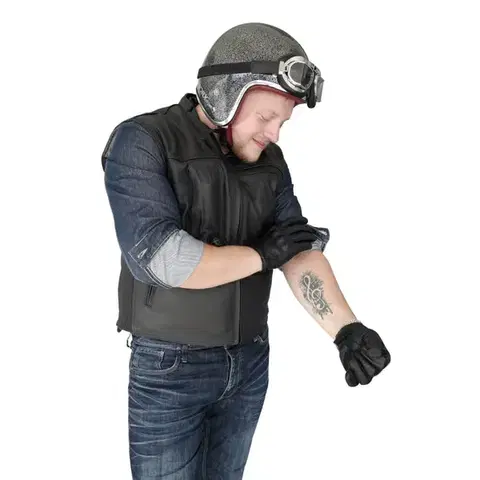 Helite Custom čierna - L