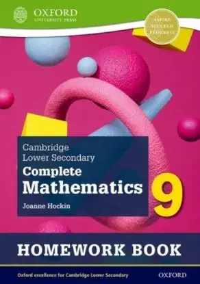 Cambridge Lower Secondary Complete Mathematics 9: Homework Book - Pack of 15 (Second Edition) - Joanne Hockin