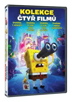 SpongeBob kolekce 4 filmů 4DVD