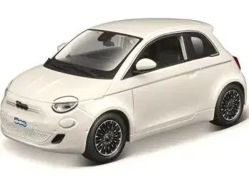 Bburago 1:24 Plus - Fiat 500e (2023) - white