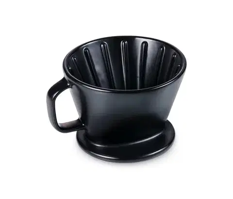 Ručný filter na kávu, veľ. 2, čierny