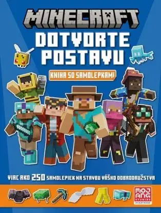Minecraft: Dotvorte postavu - Kniha so samolepkami