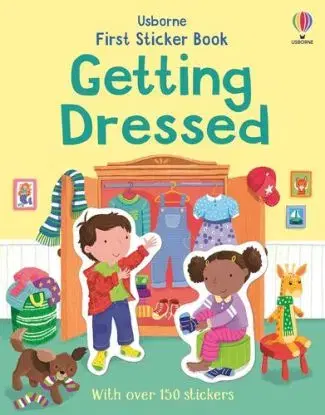 First Sticker Book Getting Dressed - Jessica Greenwell