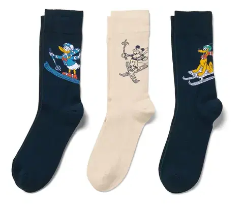 Ponožky »Mickey and Friends«, 3 páry