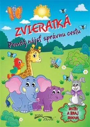 Zvieratká. Pomôž nájsť správnu cestu