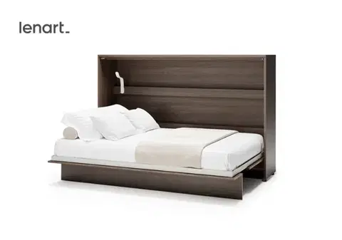 Dig-net nábytok Sklápacia posteľ Lenart BED CONCEPT BC-05 dub dunin | 120 x 200 cm
