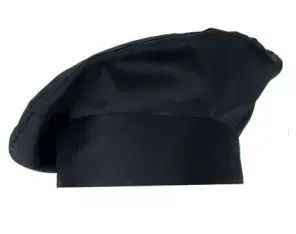 GIBLOR´S Kuchárska čiapka Giblor´s TOQUE MONET čierna 