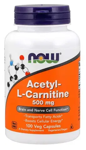 NOW Foods Acetyl L-Karnitín 500 mg