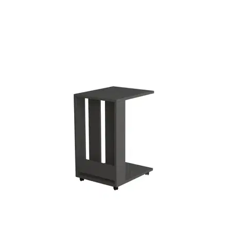 Príručný stolík / Odkladací stolík Edi - Anthracite