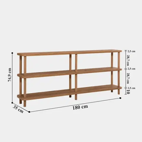 Regál Zen Atlantic Pine