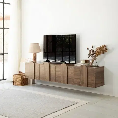 TV stolík New Line - Walnut