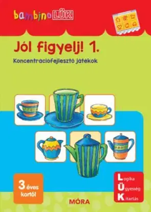 Jól figyelj 1. - LDI - 104 - Koncentrációfejlesztő játékok
