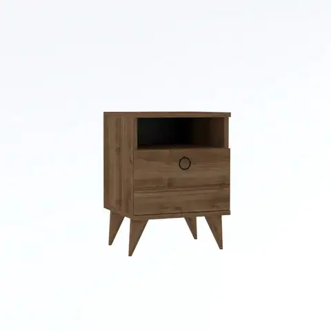 Nočný stolík Barlo Walnut