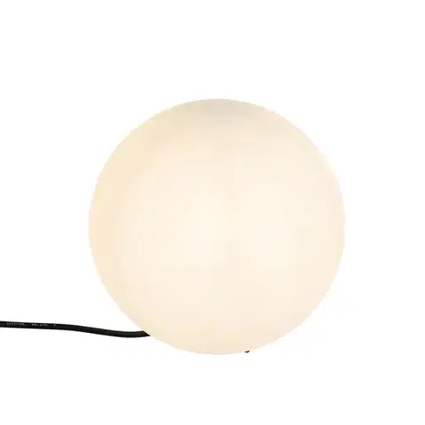 Moderná vonkajšia lampa biela 25 cm IP65 - Nura