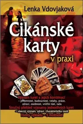 Cikánské karty v praxi - kniha + karty - Lenka Vdovjaková